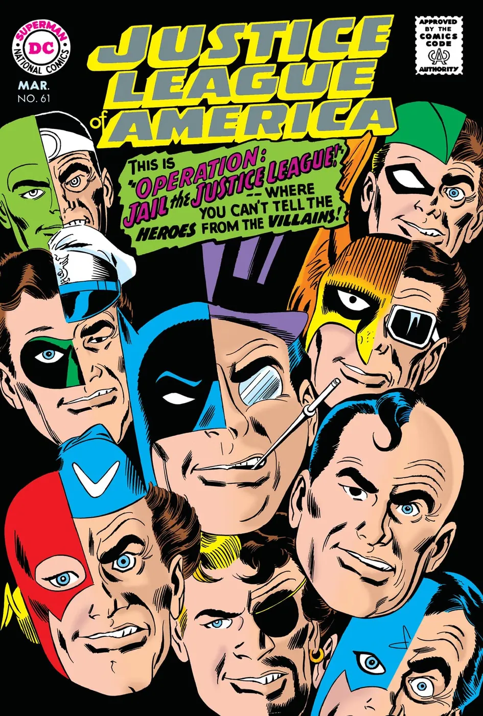 Cover of Justice League of America #61