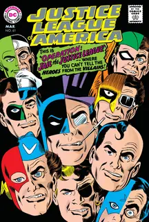 Cover of Justice League of America #61