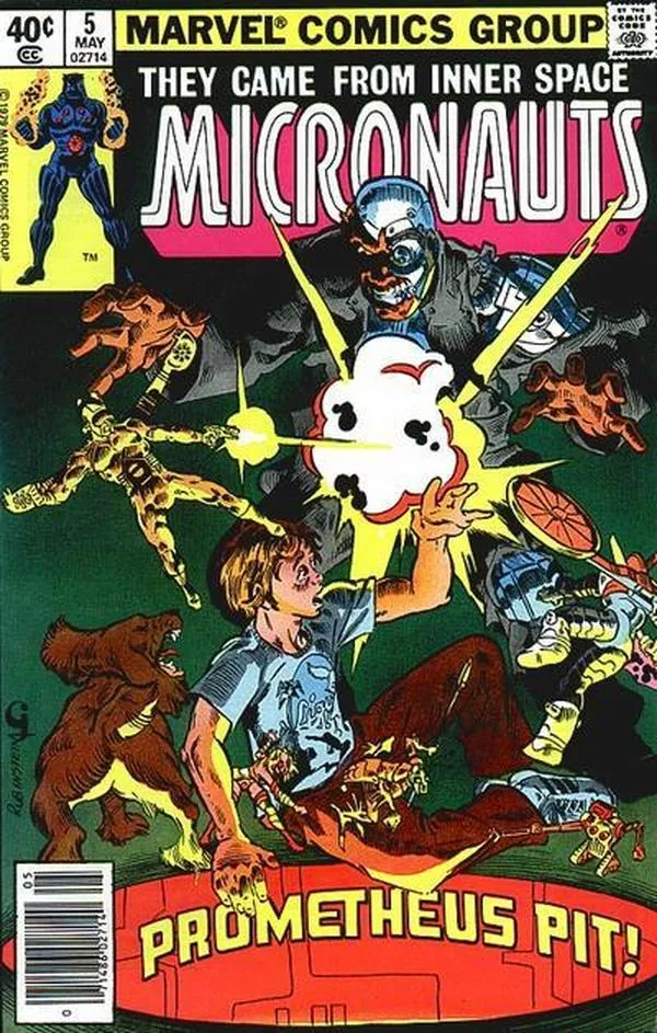 Cover of Micronauts #5
