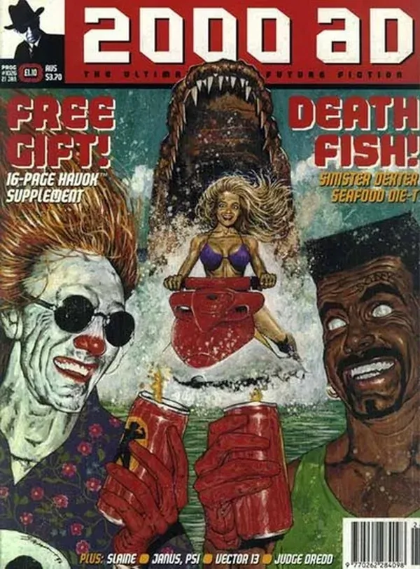 Cover of 2000 AD #1026