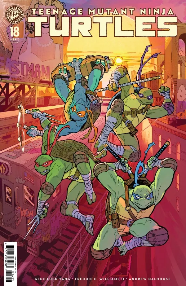 Cover of Teenage Mutant Ninja Turtles #18