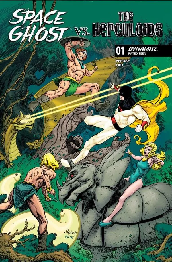 Cover of Space Ghost vs. the Herculoids #1