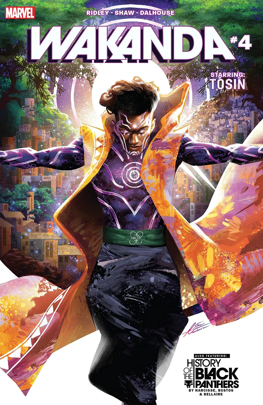 Cover of Wakanda #4