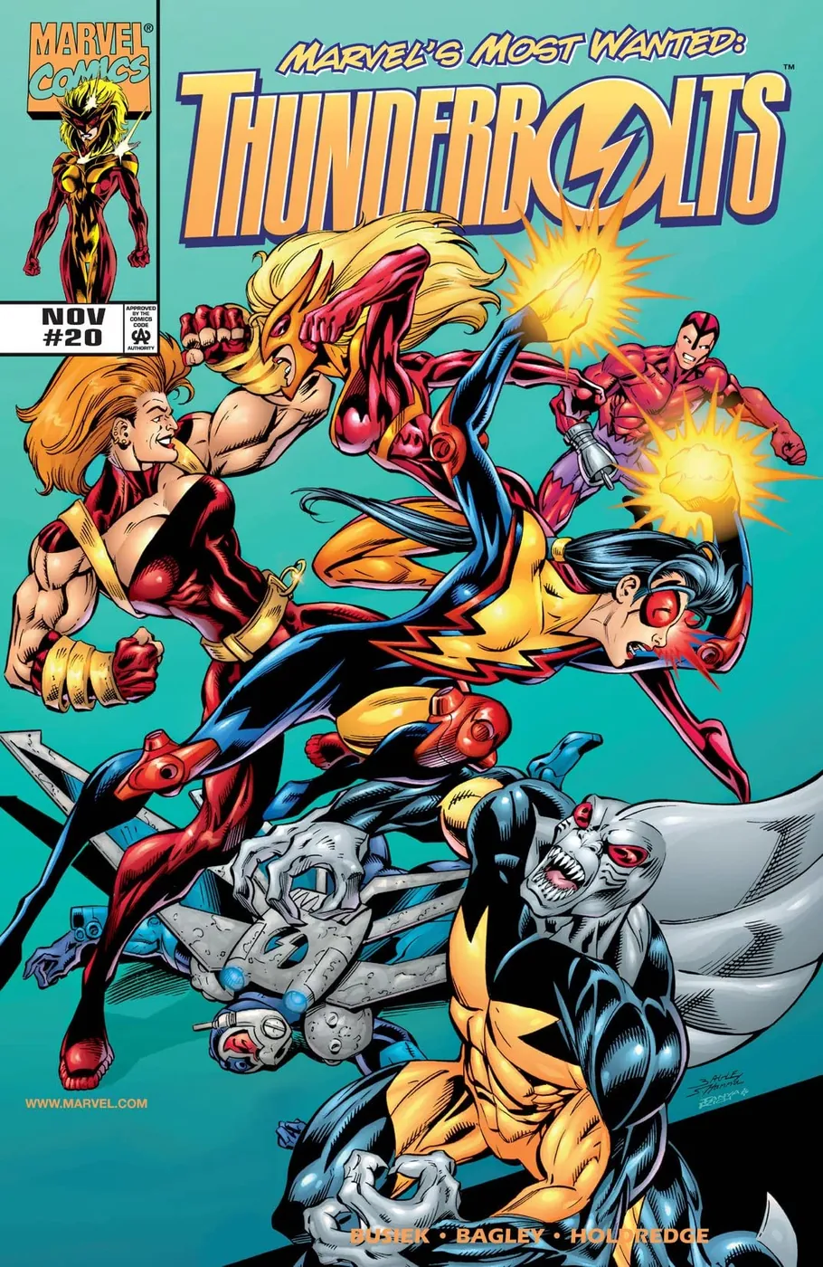 Cover of Thunderbolts #20