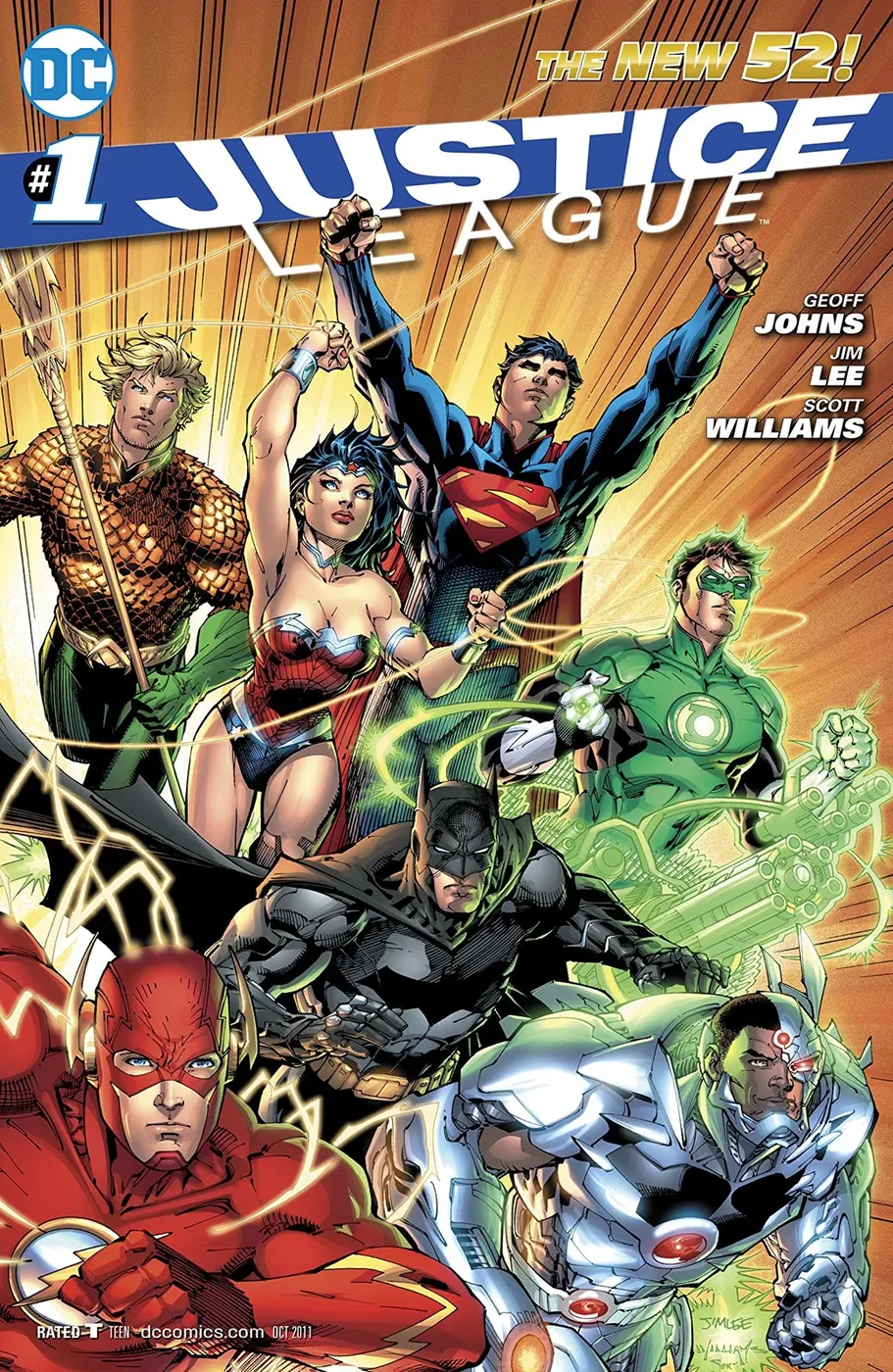 Cover of Justice League #1