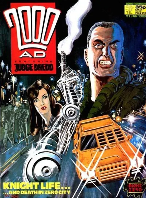 Cover of 2000 AD #610