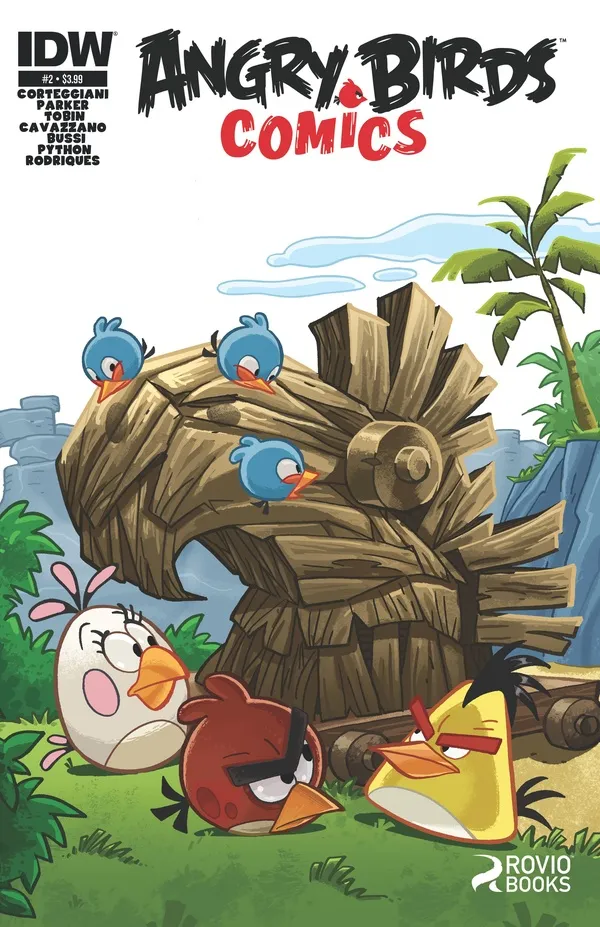 Cover of Angry Birds Comics #2