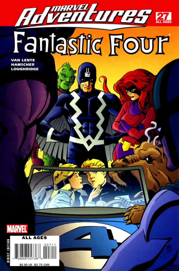 Cover of Marvel Adventures Fantastic Four #27