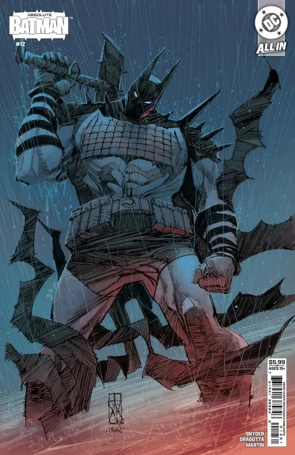 Cover of Absolute Batman #12