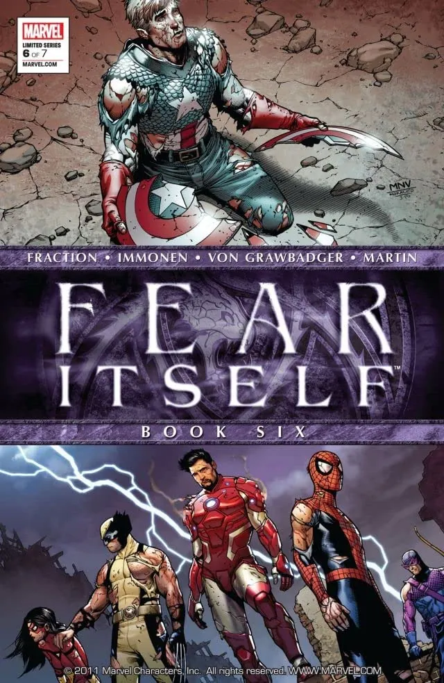 Cover of Fear Itself #6