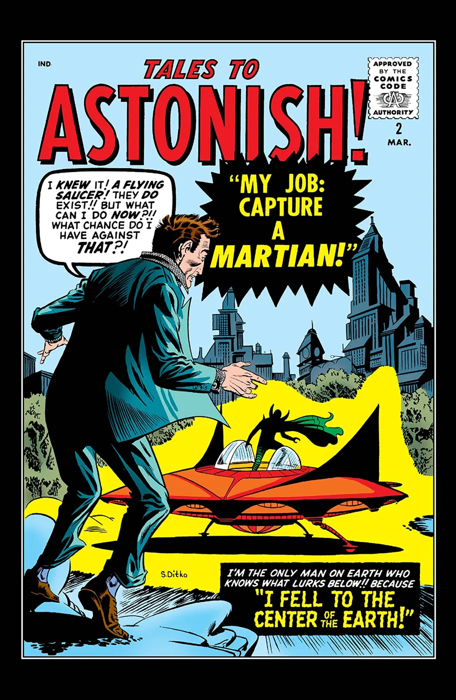 Cover of Tales to Astonish #2