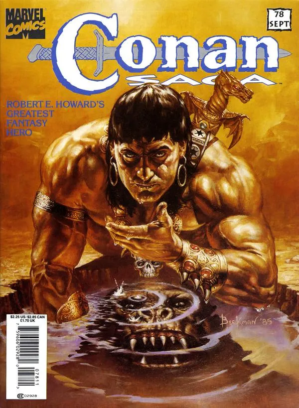 Cover of Conan Saga #78