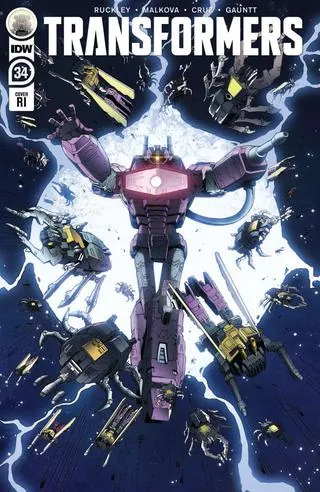 Cover of Transformers #34