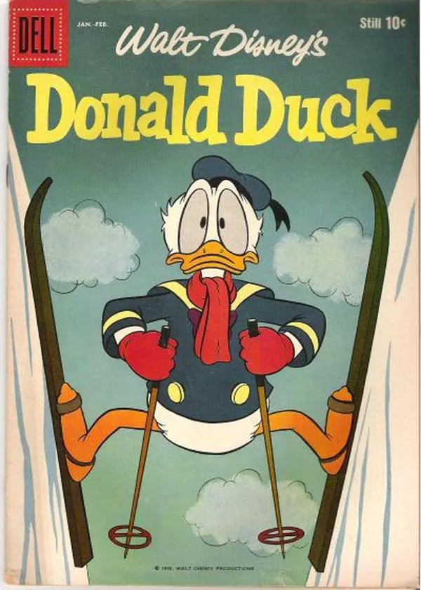 Cover of Walt Disney's Donald Duck #63