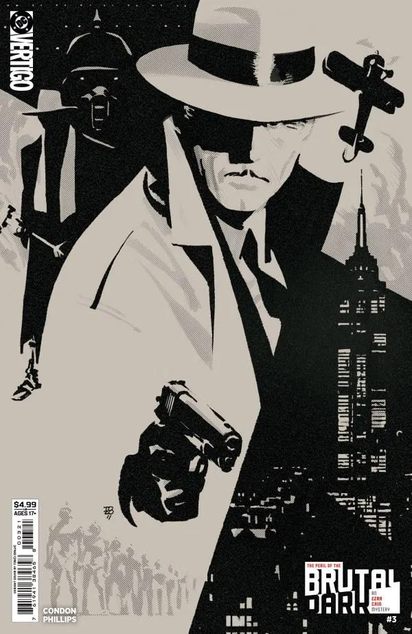 Cover of The Peril of the Brutal Dark: An Ezra Cain Mystery #3