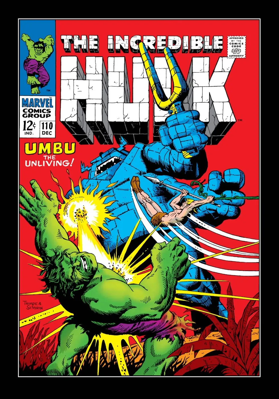 Cover of The Incredible Hulk #110