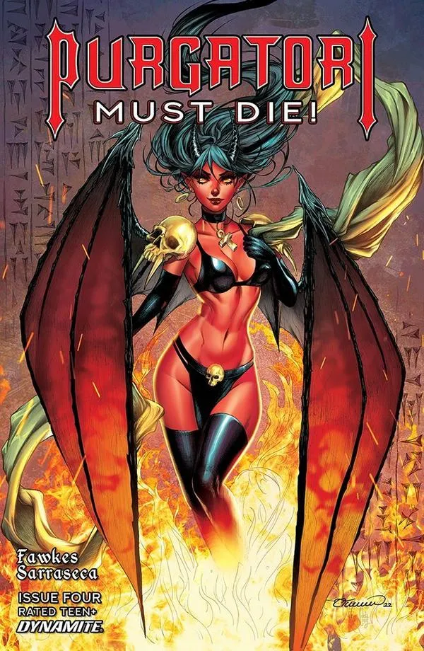 Cover of Purgatori Must Die! #4