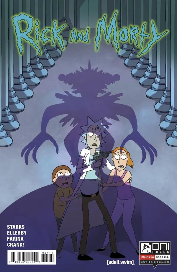 Cover of Rick and Morty #24