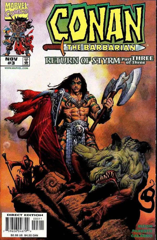 Cover of Conan: Return of Styrm #3
