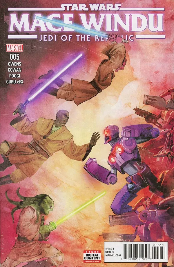 Cover of Star Wars: Mace Windu #5