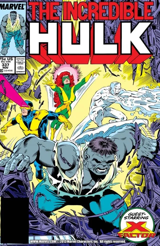 Cover of The Incredible Hulk #337