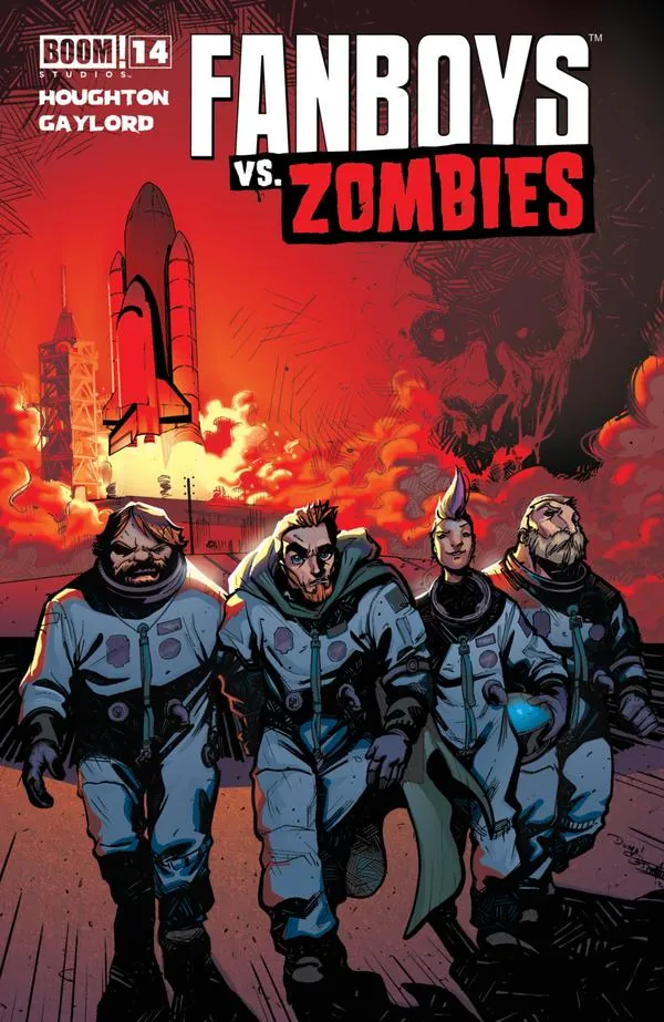 Cover of Fanboys vs. Zombies #14