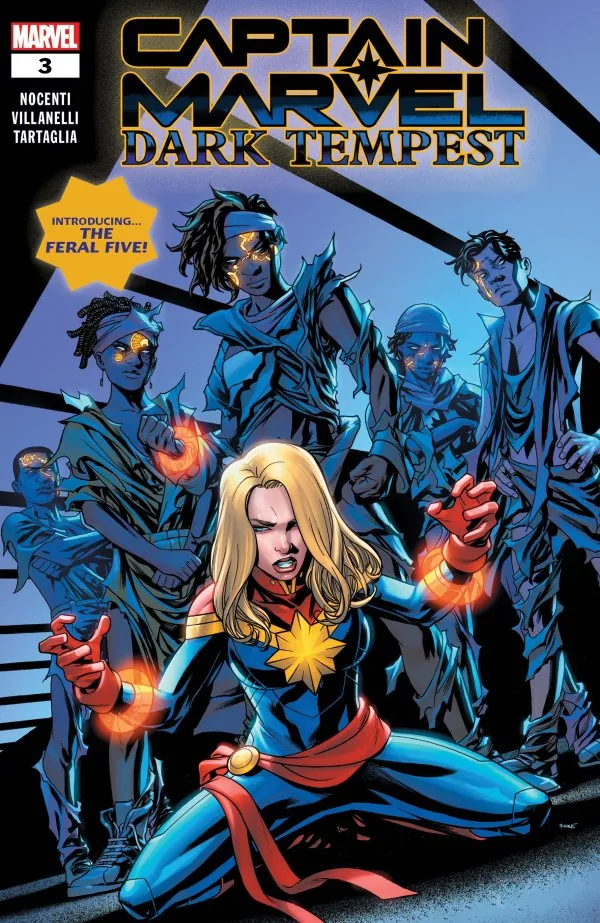 Cover of Captain Marvel: Dark Tempest #3