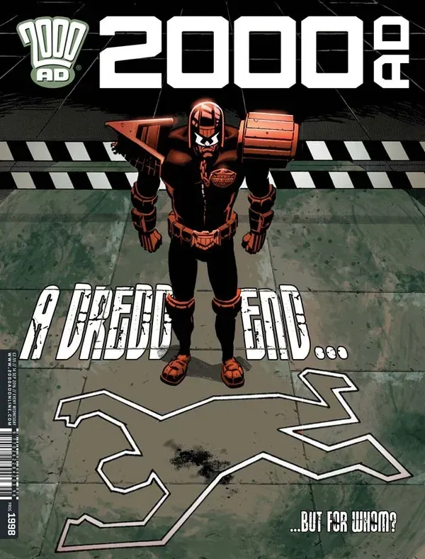 Cover of 2000 AD #1998