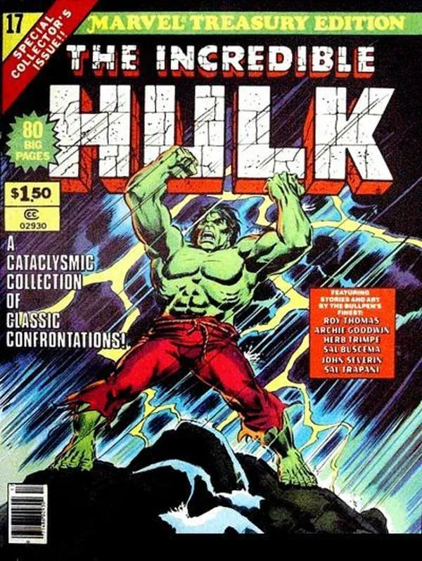 Cover of Marvel Treasury Edition #17