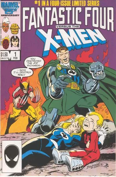 Cover of Fantastic Four vs. X-Men #1