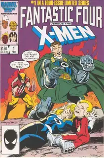 Cover of Fantastic Four vs. X-Men #1