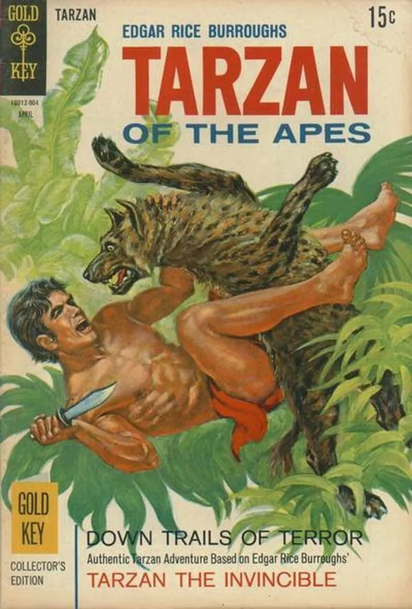 Cover of Edgar Rice Burroughs' Tarzan of the Apes #183
