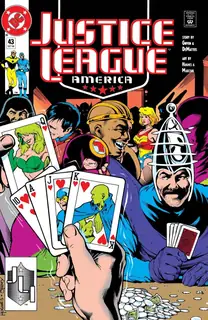 Cover of Justice League America #43