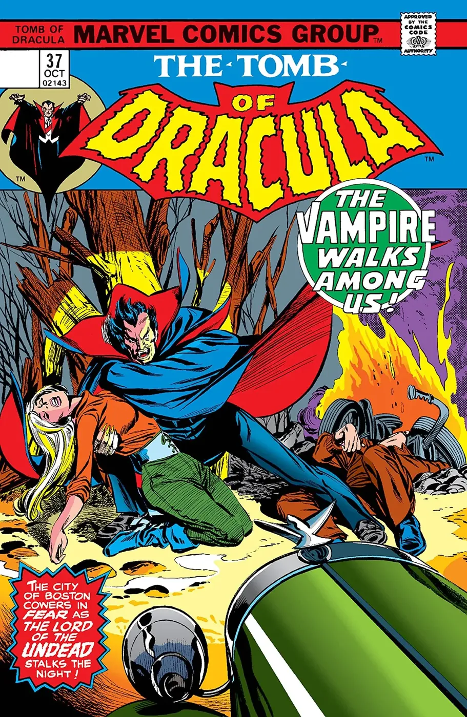 Cover of Tomb of Dracula #37