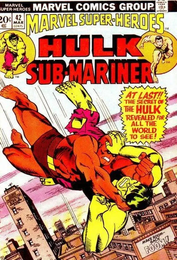 Cover of Marvel Super-Heroes #42