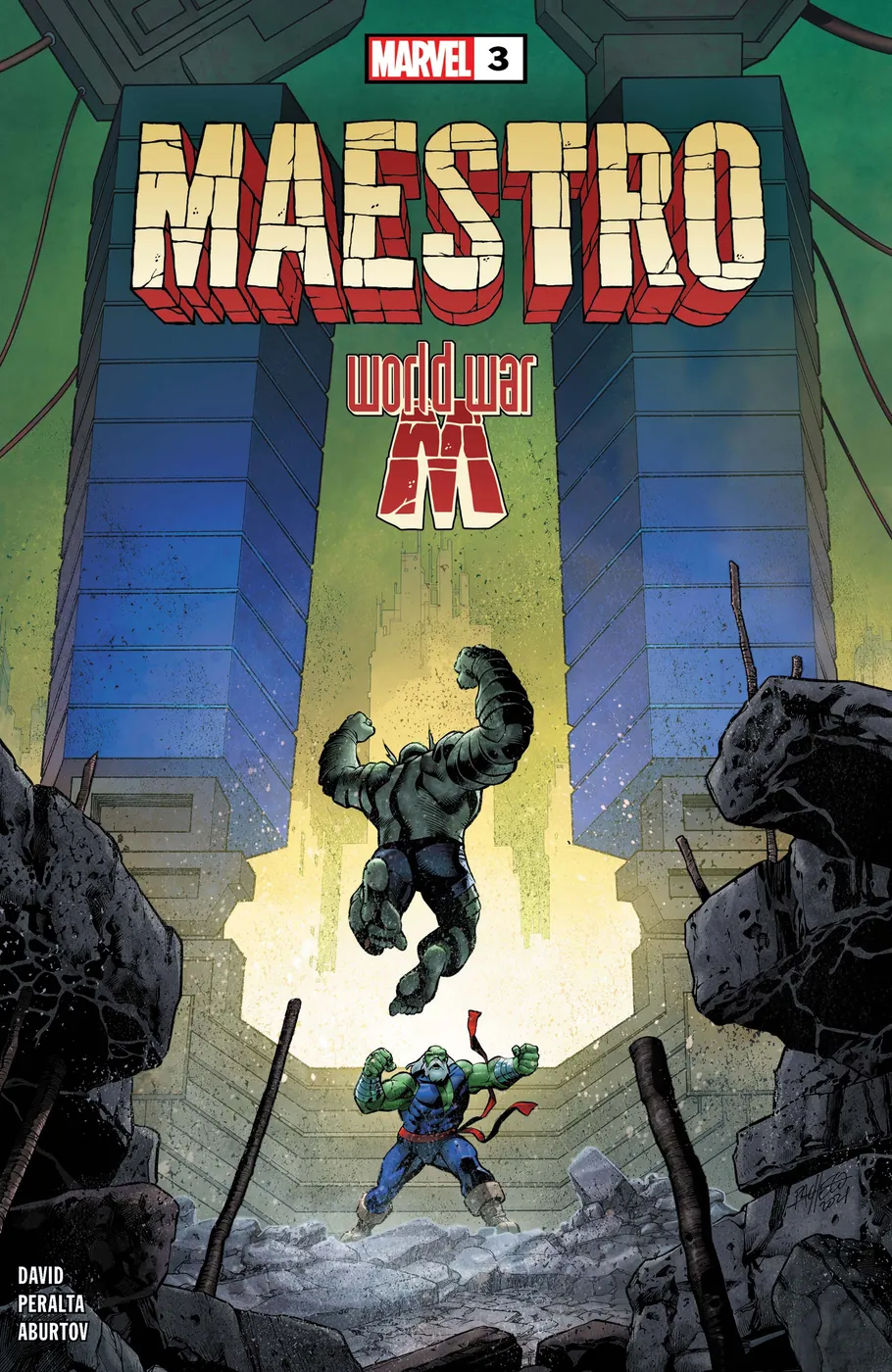 Cover of Maestro: World War M #3