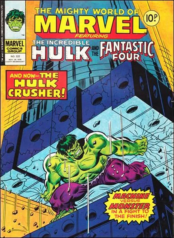 Cover of The Mighty World of Marvel #322
