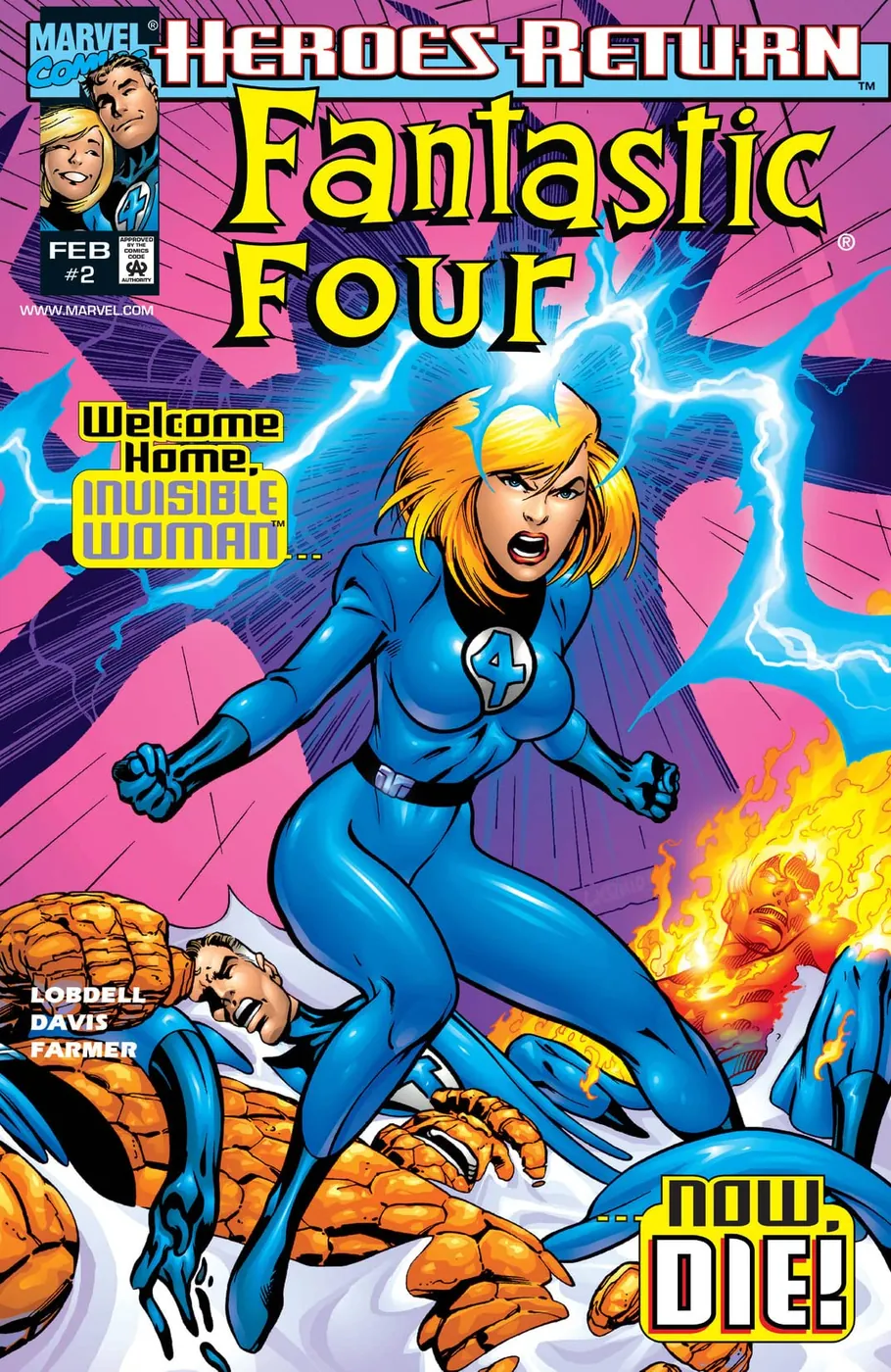Cover of Fantastic Four #2