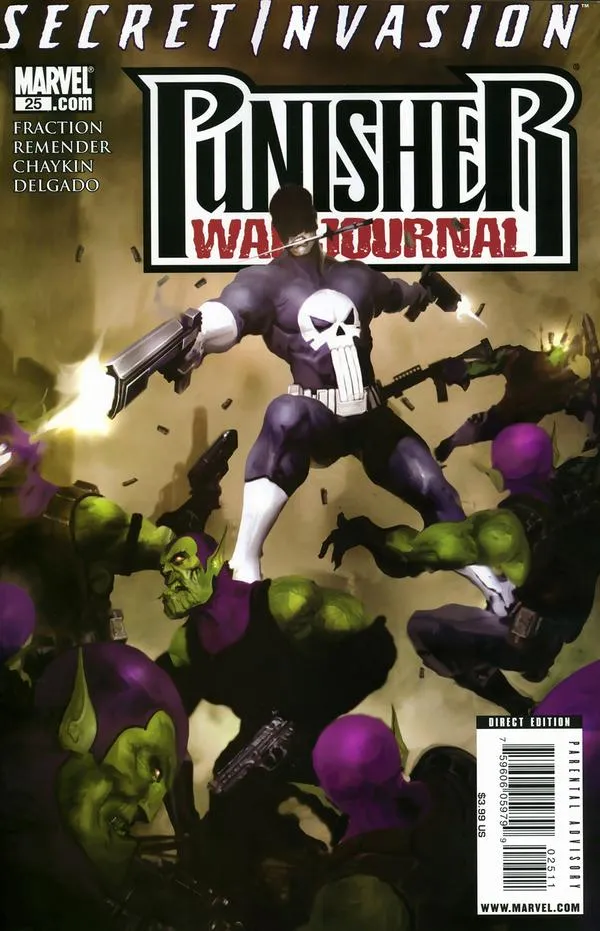 Cover of Punisher War Journal #25