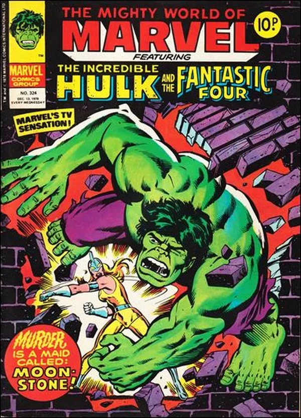 Cover of The Mighty World of Marvel #324