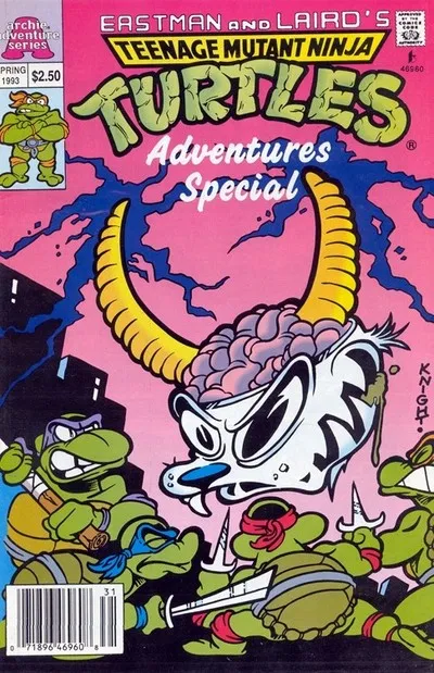 Cover of Teenage Mutant Ninja Turtles Adventures Special #4