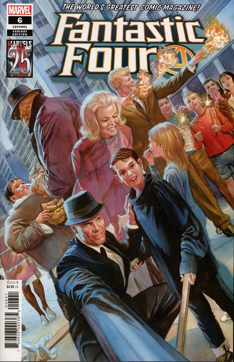 Cover of Fantastic Four #6