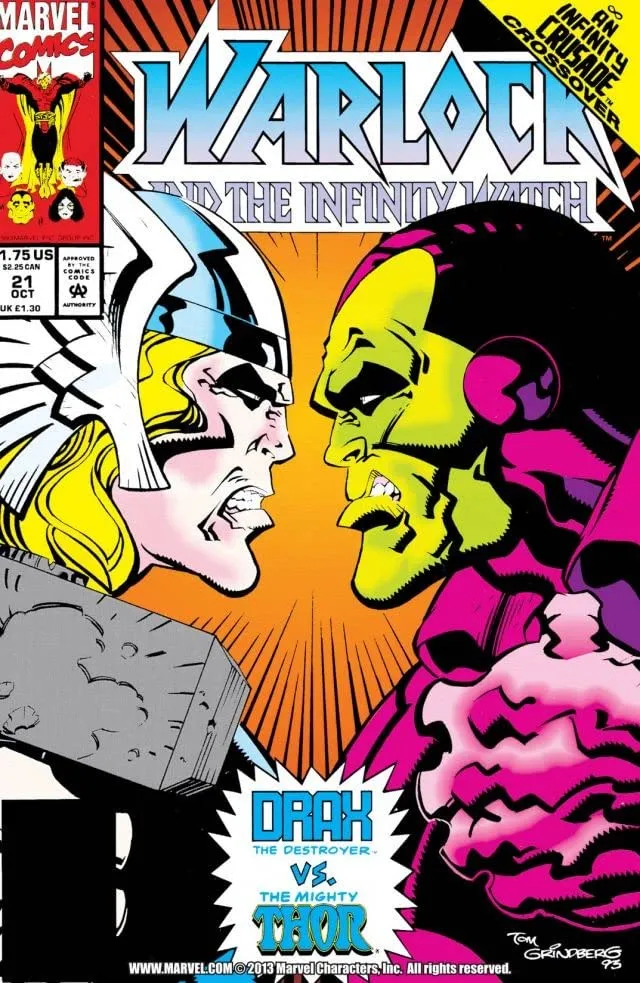 Cover of Warlock and the Infinity Watch #21