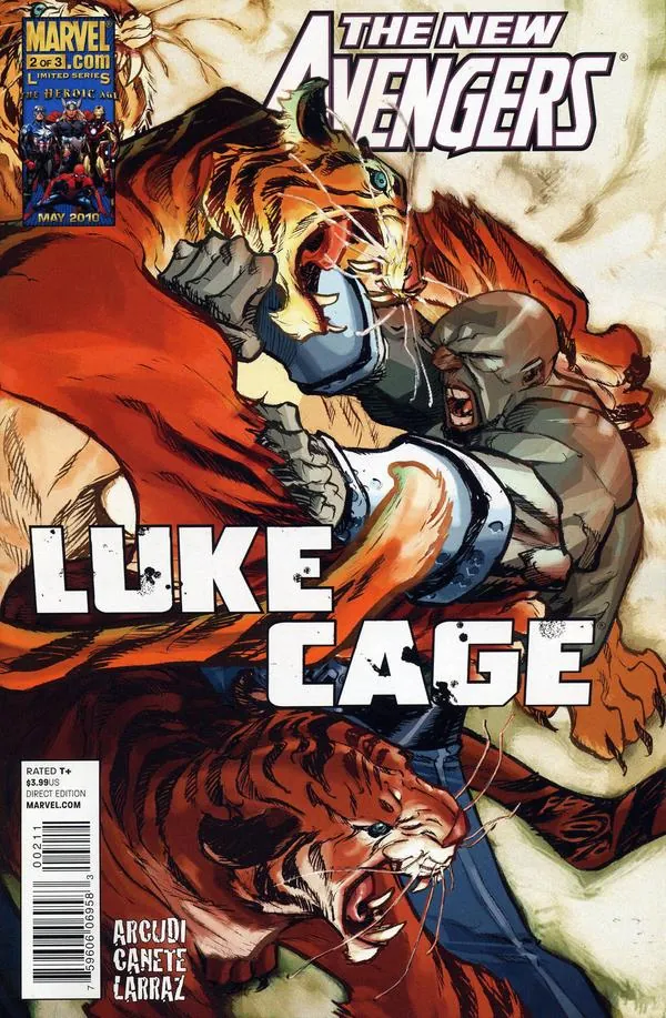 Cover of New Avengers: Luke Cage #2