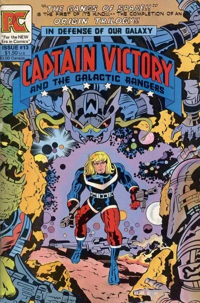 Cover of Captain Victory and the Galactic Rangers #13