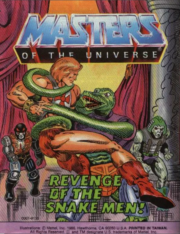 Cover of Masters of the Universe: Revenge of the Snake Men! #[nn]