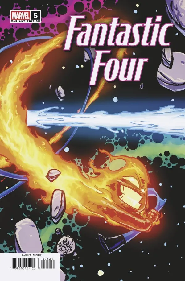 Cover of Fantastic Four #5 (731)