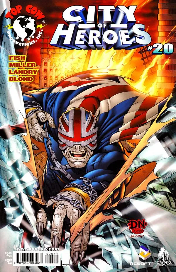 Cover of City of Heroes #20