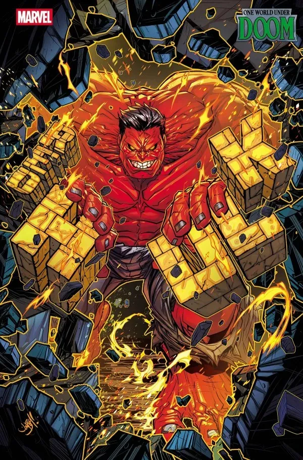 Cover of Red Hulk #4