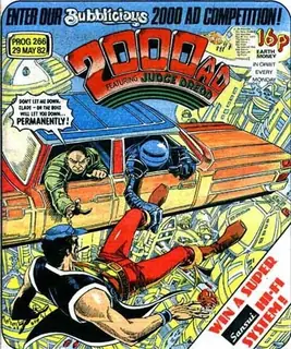 Cover of 2000 AD #266